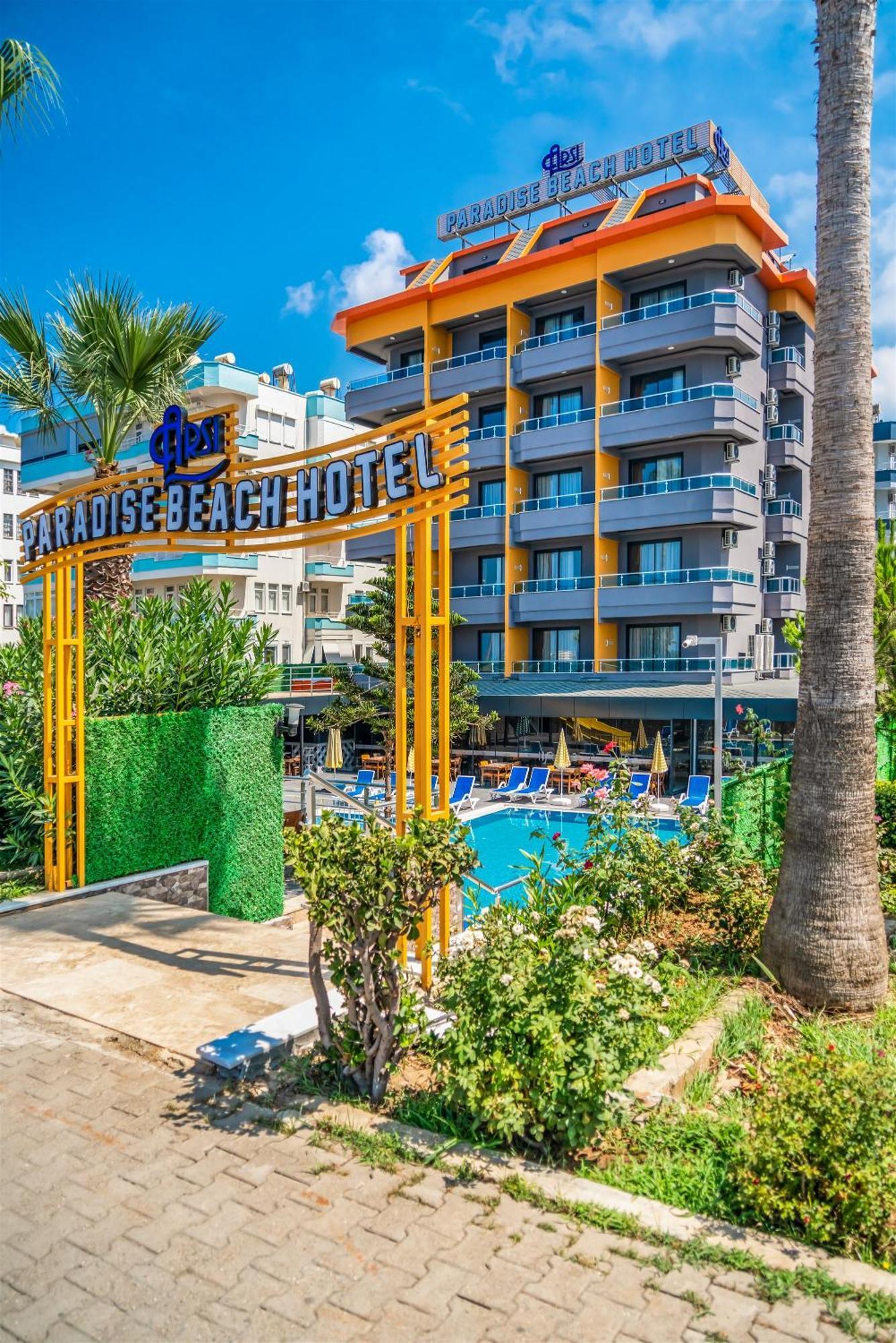 Arsi Paradise Beach Hotel ألانيا المظهر الخارجي الصورة